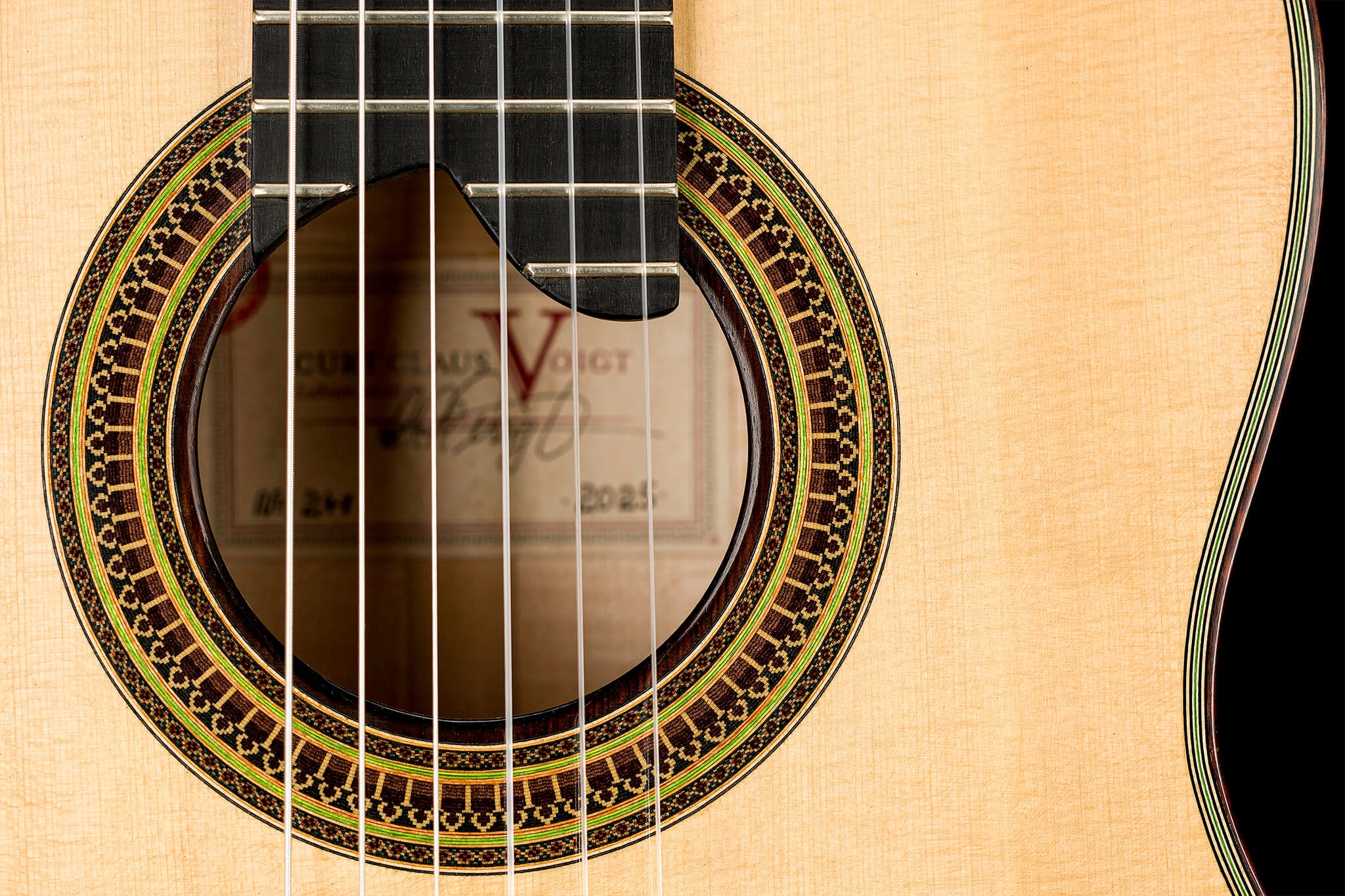 Lutnicza gitara klasyczna Curt Claus Voigt "Espressivo"